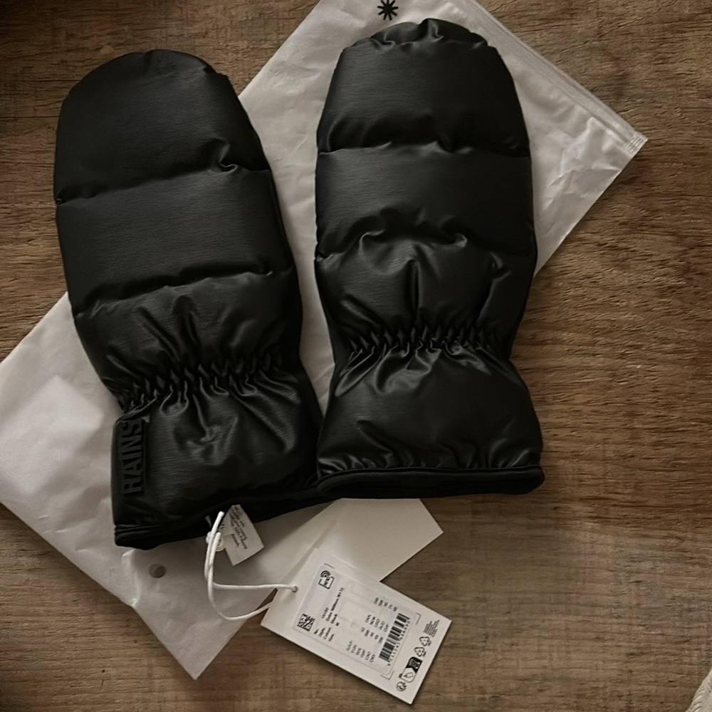 Bator mittens rains black medium